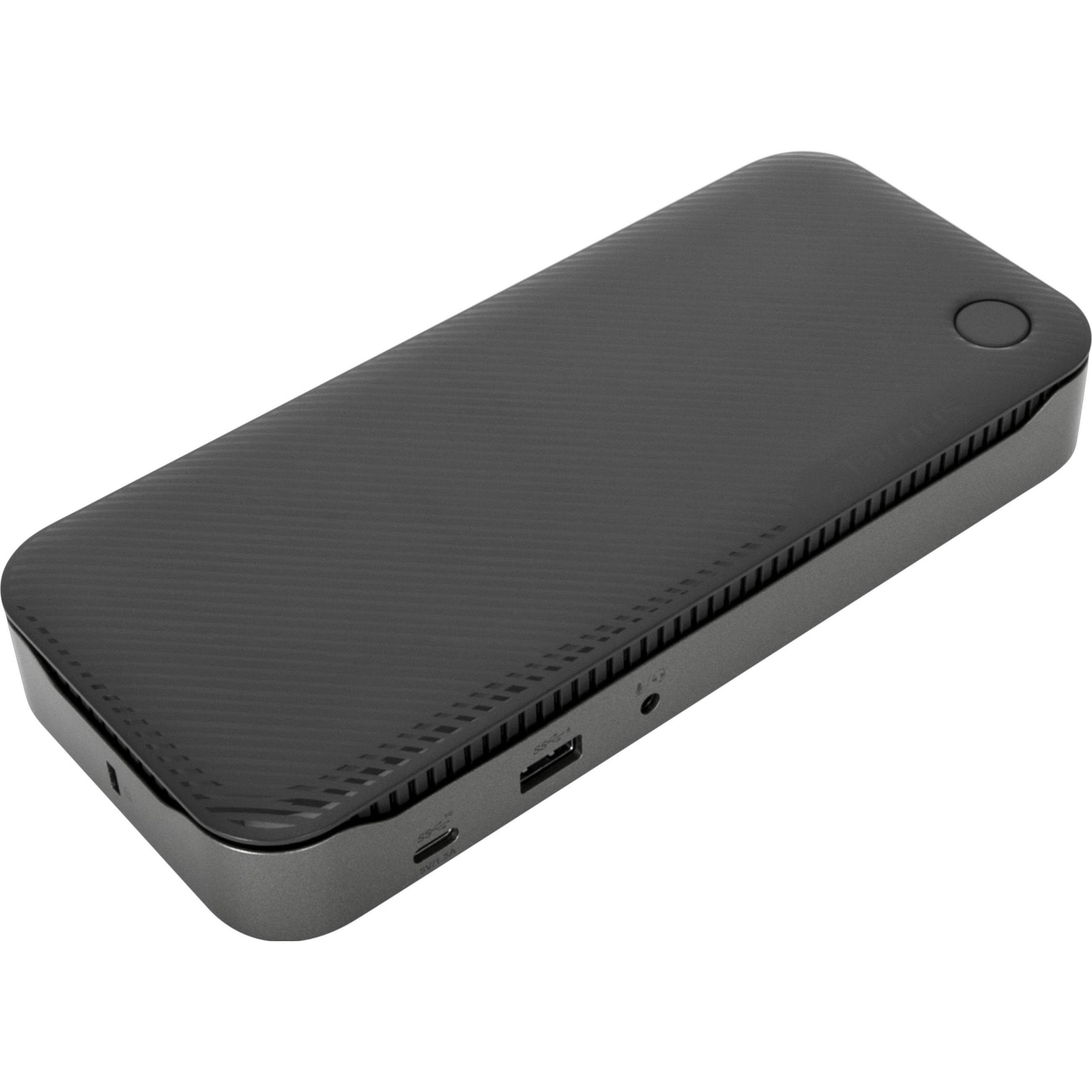 Targus DOCK710EUZ (USB-C, 4 Ports), Dockingstation + USB Hub, Grau