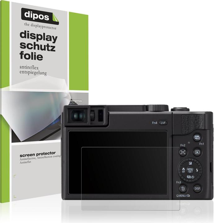 Actual product image Dipos Screen Protector Anti-Glare for Lumix DC-TZ99