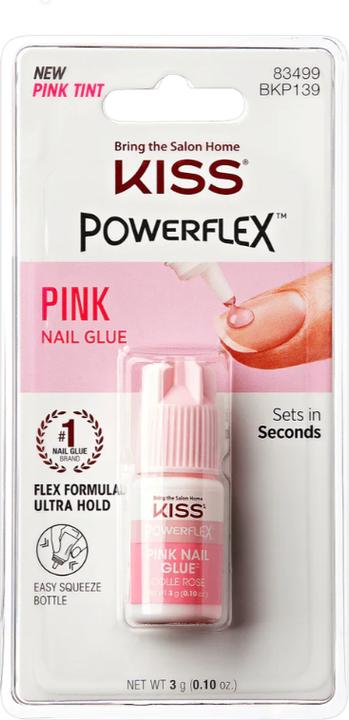 Produktbild KISS Power Flex (Nagelkleber, Rosa)