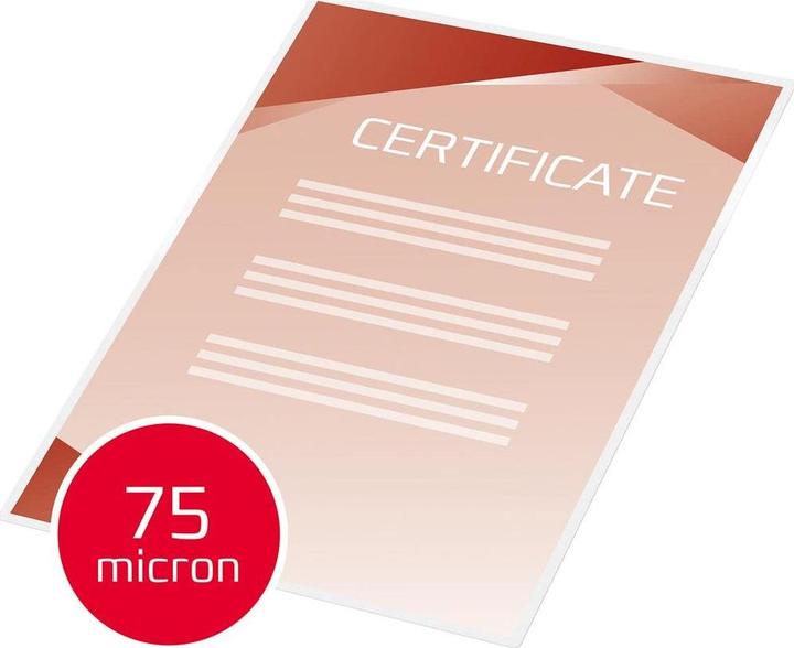 Image du produit GBC Pochette de plastification (A4, 50 pcs, 75 µm)
