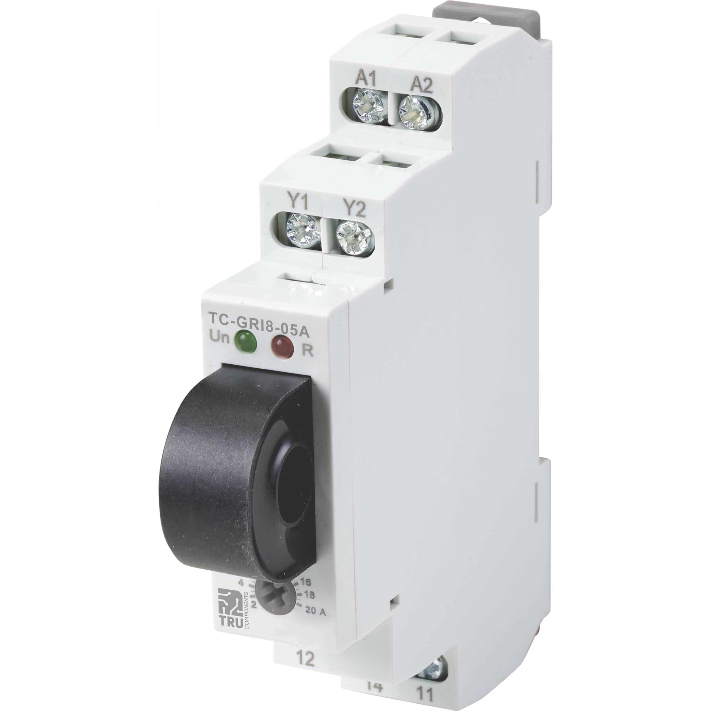 Tru Components Relè di monitoraggio della corrente GRI8-05A Corrente, Relais