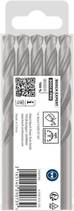 Image du produit Bosch Professional Zubehör Foret hélicoïdal PRO Metal HSS-G, 8,5 x 75 x 117 mm (8,5 mm)