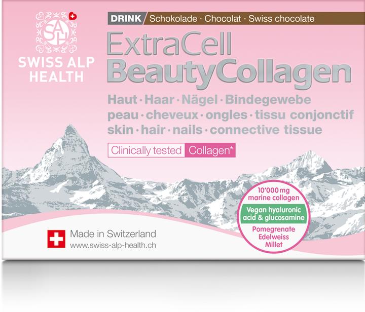 Actual product image Swiss Alp Health ExtraCell BeautyCollages (20 Piece, Powder, Beutel, 360 g)