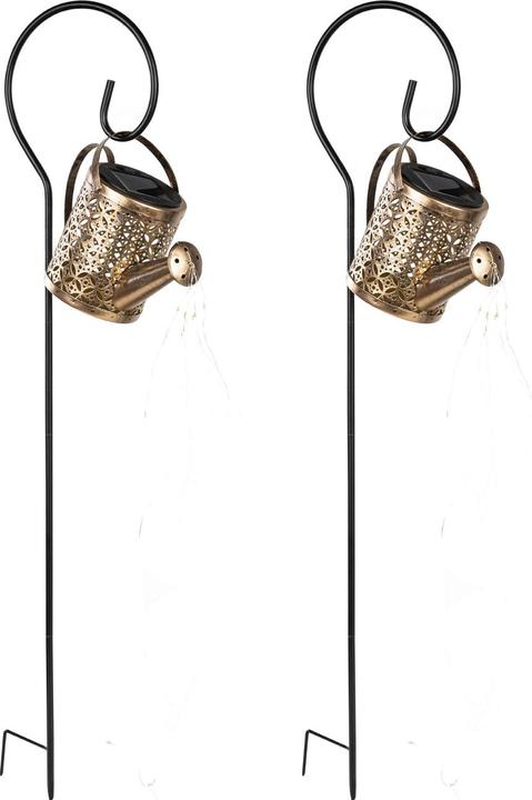 Actual product image HI Set of 2 decorative LED watering cans (IP44)