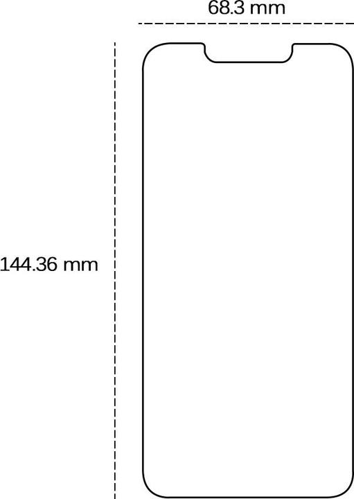 Immagine prodotto OEM Vetro temperato 2,5D per iPhone 14 Pro 6,1" (Apple iPhone 14 Pro)