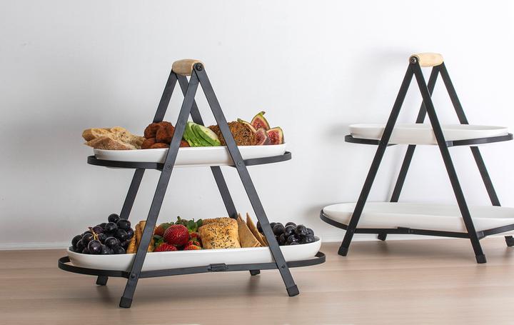 Actual product image Ladelle Serve & Share 2-storey serving tower