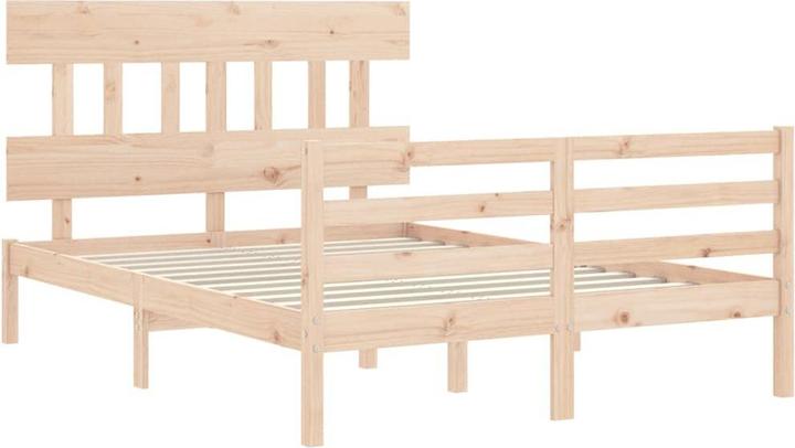 Actual product image vidaXL Bettrahmen (120 x 200 cm)