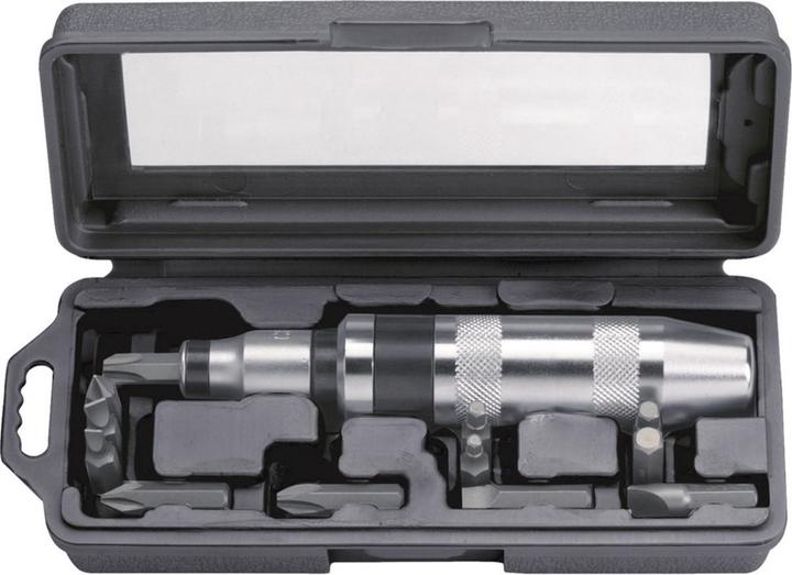 Produktbild Bahco 1/4"-Schlagschraubendreher-Satz für Schlitz-, Phillips- und Sechskantschrauben 55 mm × 90 mm × 220 (Schlitz)