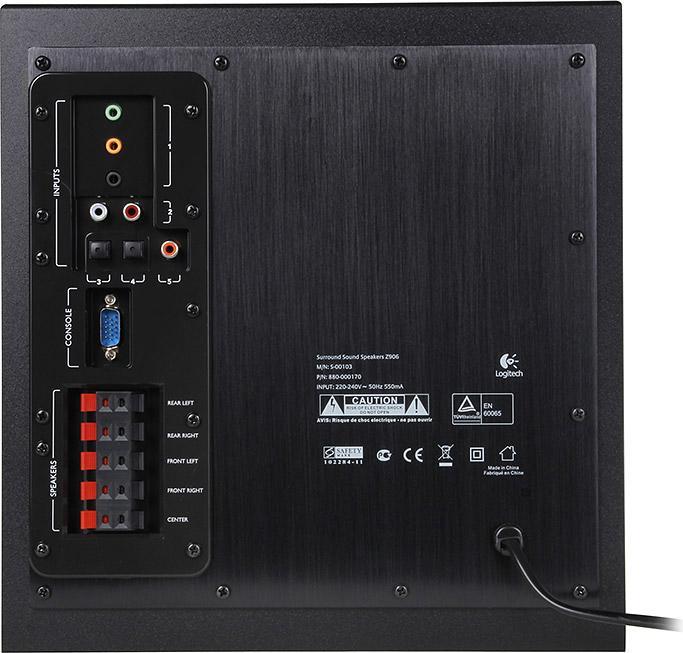 Actual product image Logitech Z906