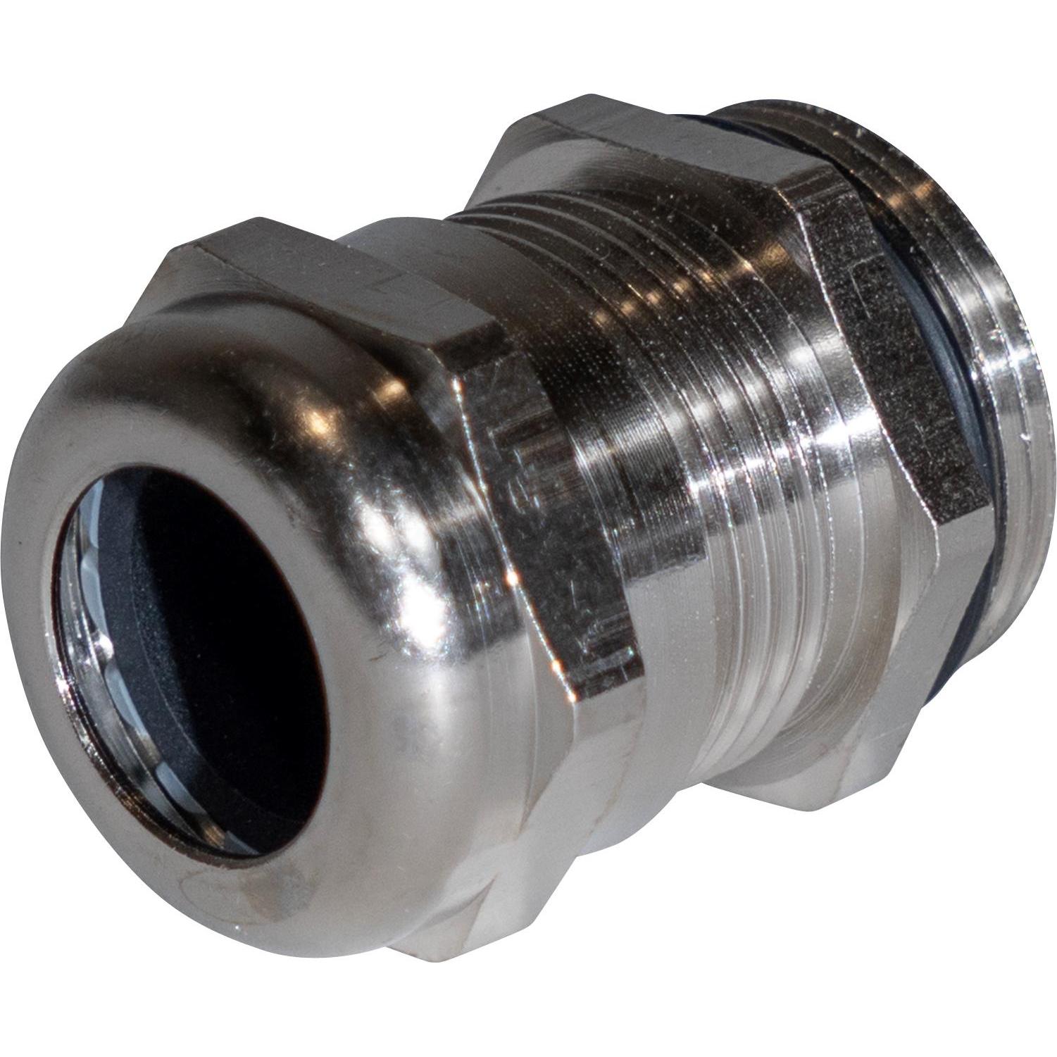 Plica, Kabelverbindung, Kabelverschraubung M 50 Messingvernickelt KV M50 MS