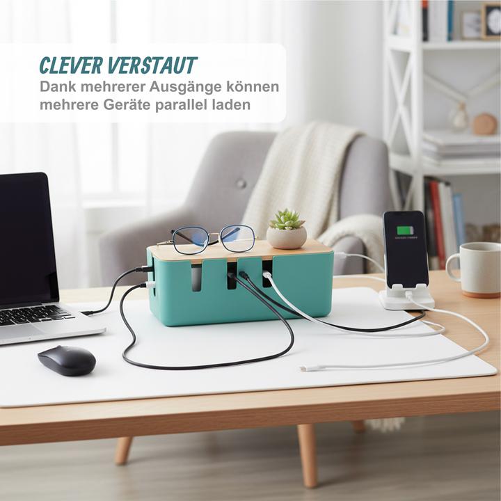 Actual product image Relaxdays Cable box