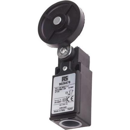 Rs Pro, Systemstromversorgung, LS M20 50 rub roller lever 1NO+1NC