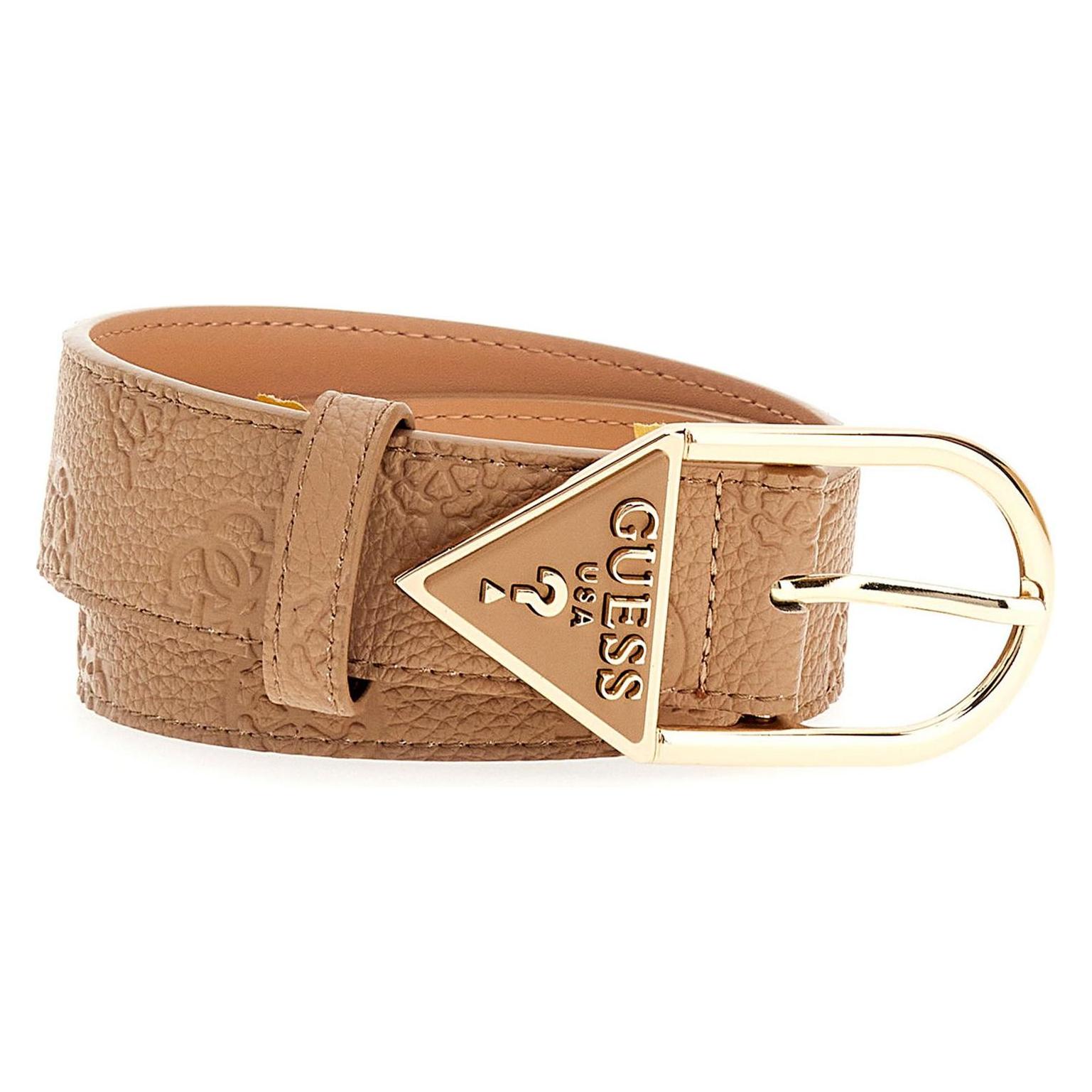 Guess, Damen, Gürtel, Cresidia Adjustable Pant Belt H35, Beige