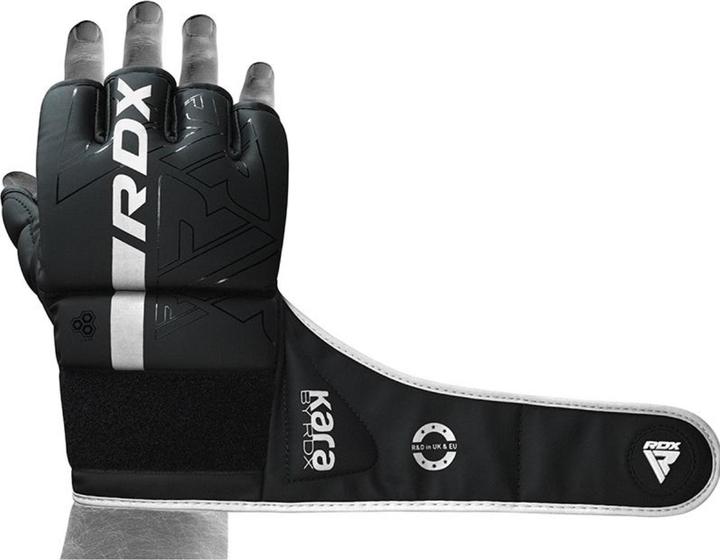 Actual product image Rdx Grappling Gloves F6 Matte White-XL (XL)