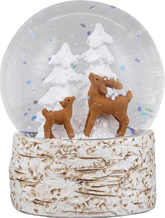 HTI-Living Schneekugel Rehfamilie