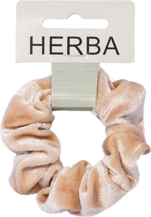 Immagine prodotto Herba Scunci velluto beige (Elastico per capelli)