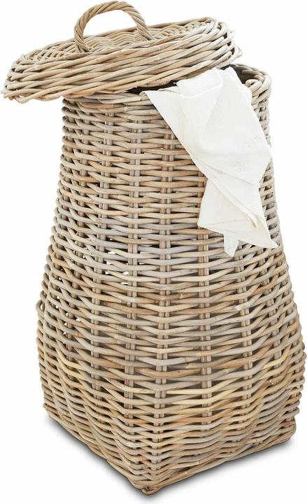 Actual product image Loberon Laundry basket Sandy brown