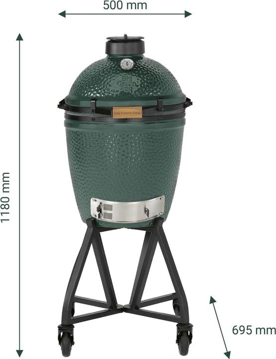 Image du produit Big Green Egg Nest integgrated Handler pour Medium