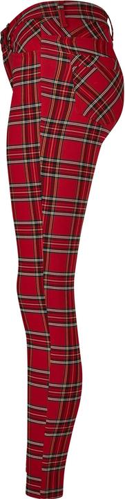 Actual product image Urban Classics Ladies Skinny Tartan Pants (33)