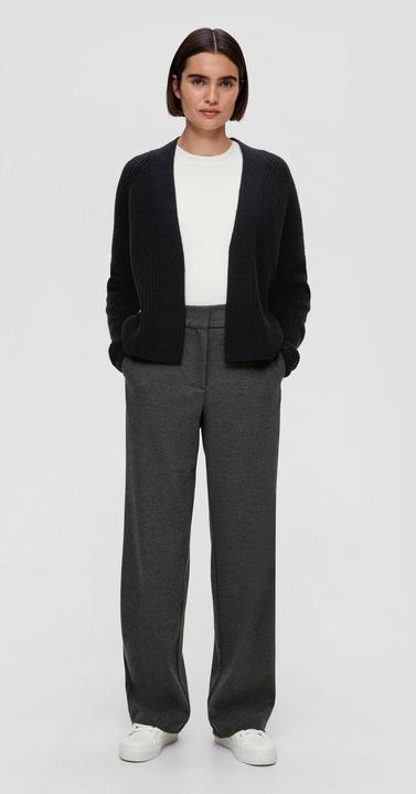 Produktbild s.Oliver Strickjacke Kurzer Cardigan aus Wollmix (46)