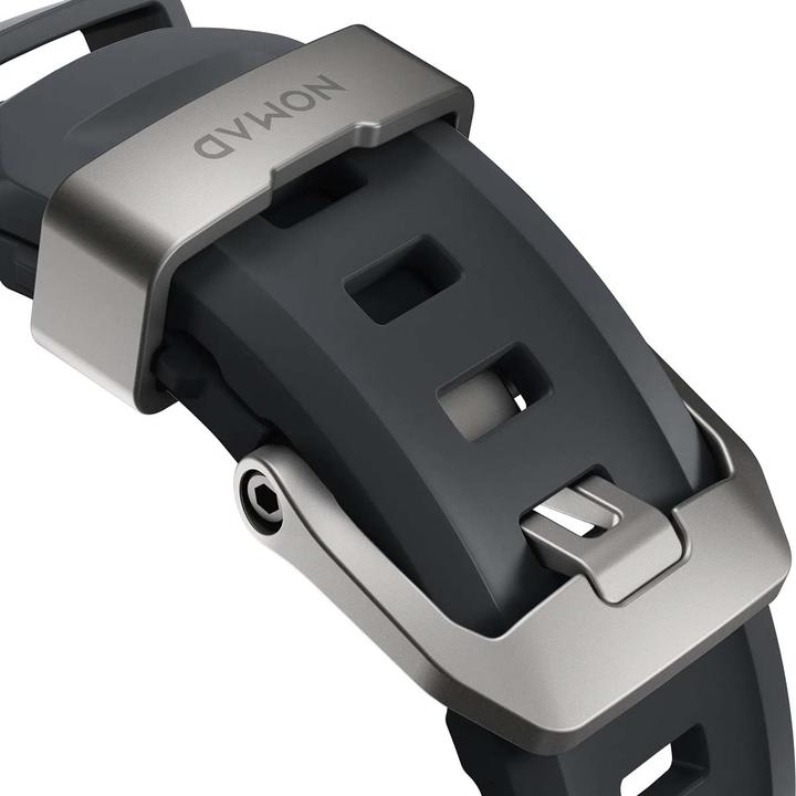 Actual product image Nomad Rocky Point Band 42/44/45/49mm Storm (44 mm, FKM)