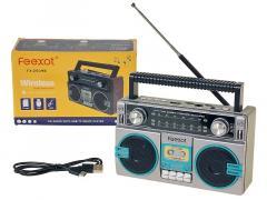 Adar Bluetooth-Lautsprecher mit Radio und USB-Anschluss