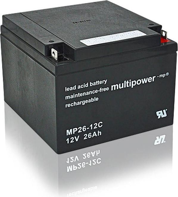 Produktbild Multipower MP26-12C AGM-Batterie (12 V, 26 Ah)