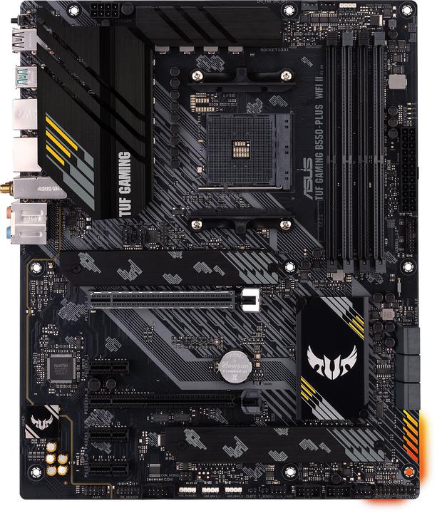 Produktbild ASUS TUF Gaming B550-Plus WiFi II (AM4, AMD B550, ATX)