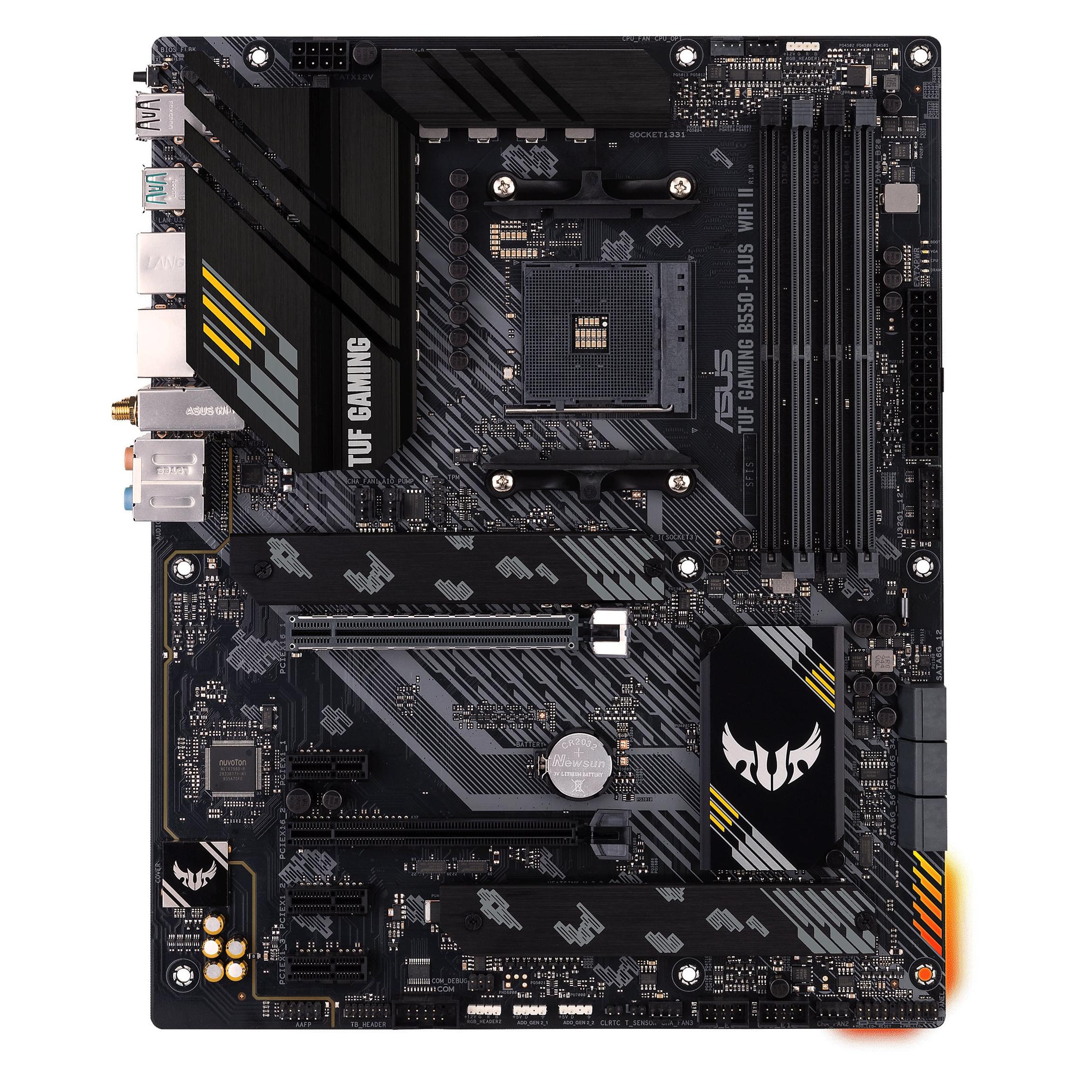 ASUS TUF Gaming B550-Plus WiFi II (AM4, AMD B550, ATX), Mainboard