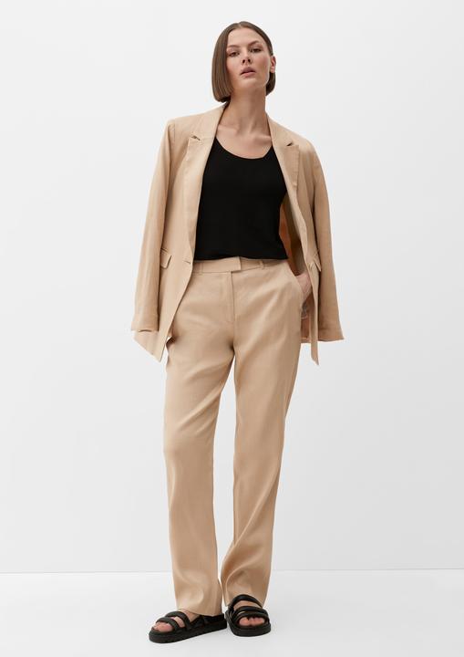 Immagine prodotto s.Oliver Hose Regular: Leinenhose mit Bundfalte (36)