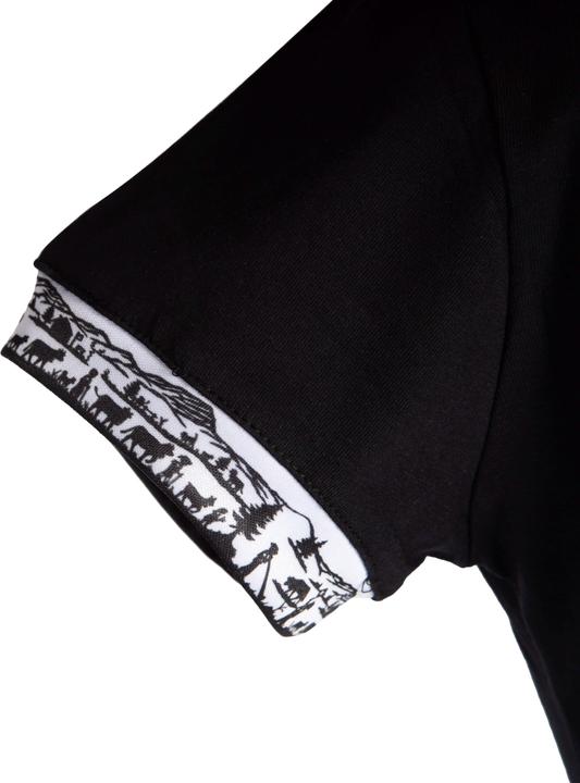 Produktbild Edelvetica Herren Scherenschnitt Polo Shirt Krageninnenseite & Armabschluss (S)