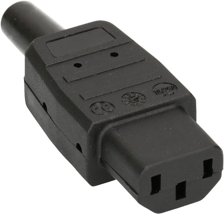 Produktbild Max Hauri Apparatesteckdose Typ 113 IEC320-C13 3-polig (0.85 m)