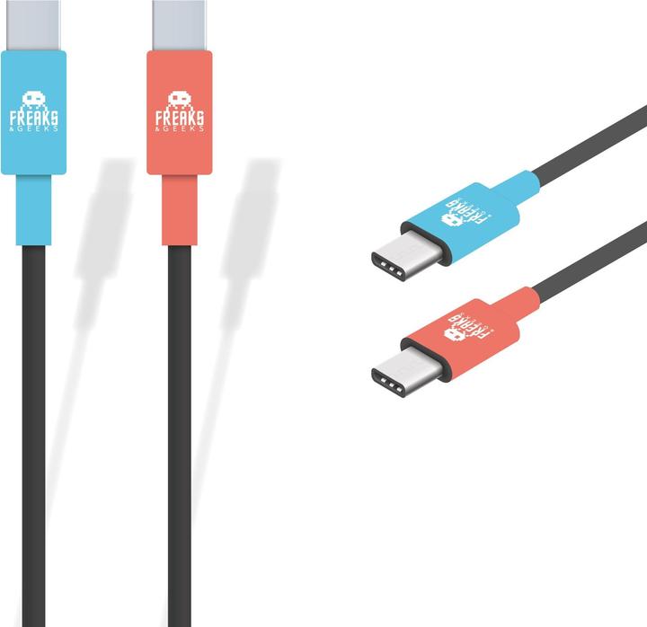 Actual product image Freaks and Geeks FREAKS SWITCH 2 Cavo di Ricarica da USB-C a USB-C 3m (Switch 2)