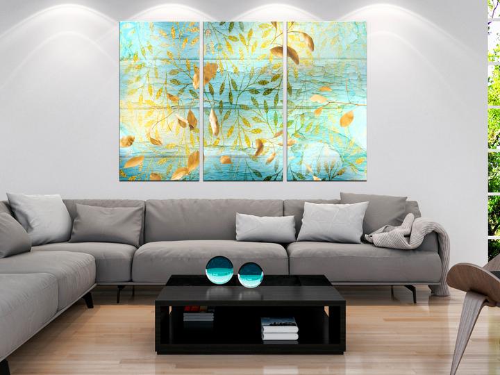 Actual product image Artgeist Golden Harvest (3 Parts) (120 x 80 cm)