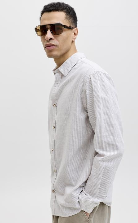 Image du produit Jack & Jones Jjesummer Linen Blend Shirt L/S Sn (L)