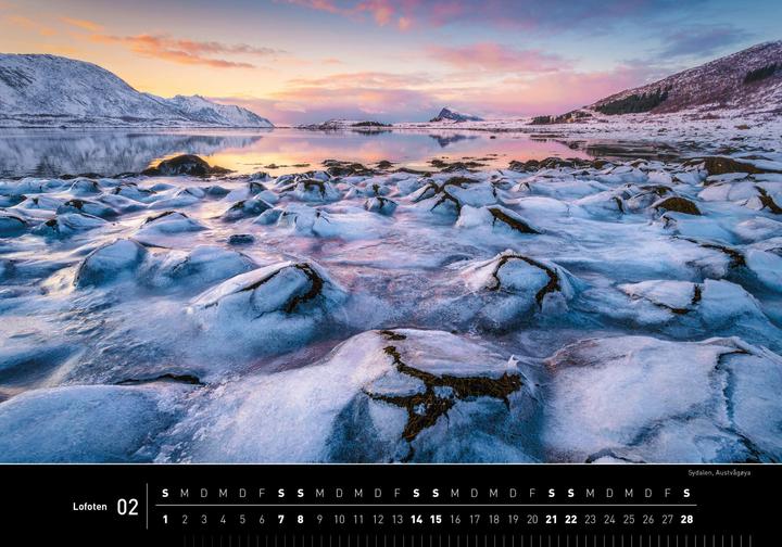 Actual product image Lofoten Premiumkalender 2026