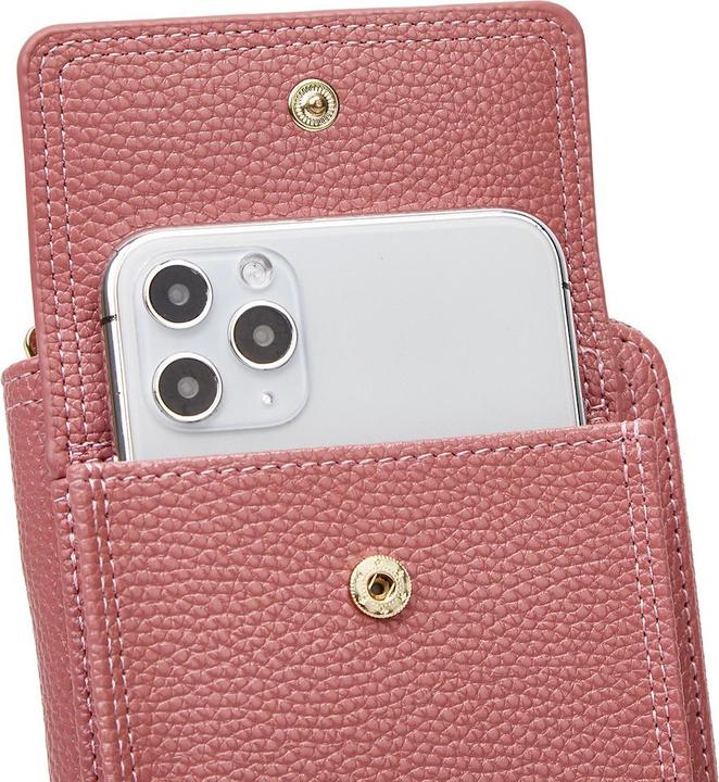 Produktbild Cover-Discount Umhänge Brieftasche mit Smartphone Fach rosa