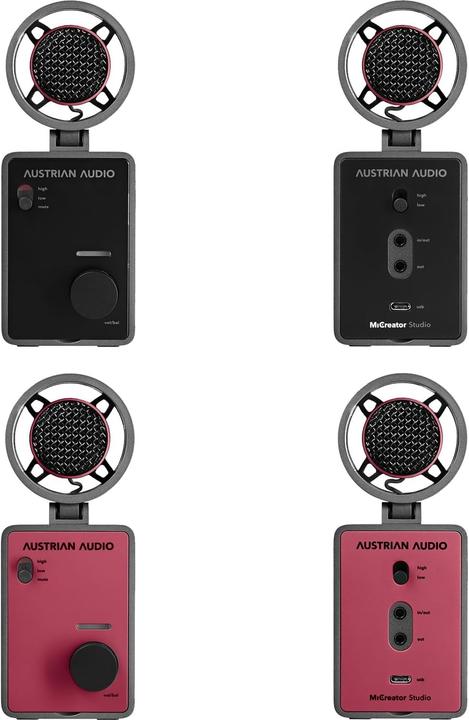 Immagine prodotto AustrianAudio Austrian Audio MiCreator Studio Microphone Stand Microfono da studio Tipo di trasmissione