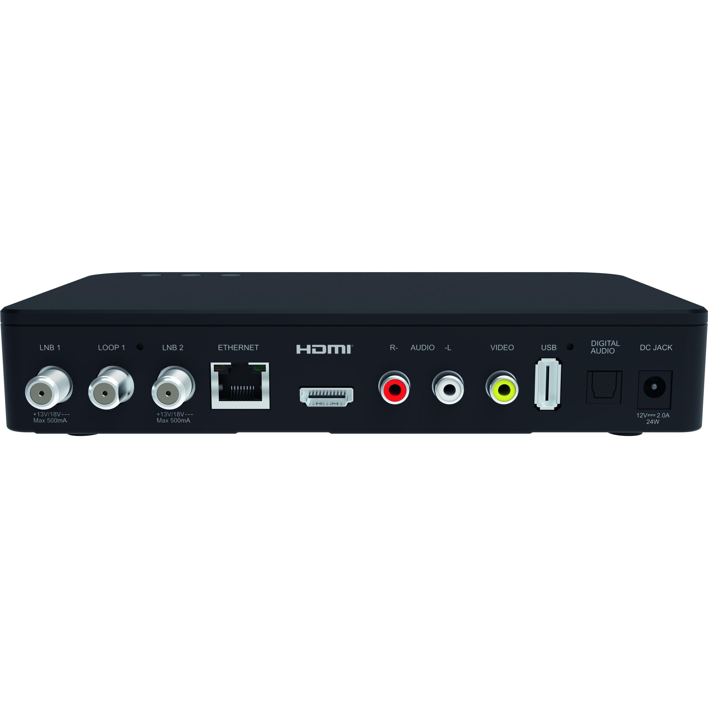 Imperial HD 7i Twin (DVB-S2), TV Receiver, Schwarz