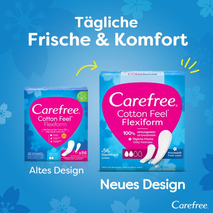 Produktbild Carefree Cotton Feel Flexiform (56x)