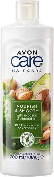 Image du produit Avon Shampooing et après-shampooing 2 en 1 Nourish & Smooth (shampooing et après-shampooing 2 en 1) 700 (700 ml)