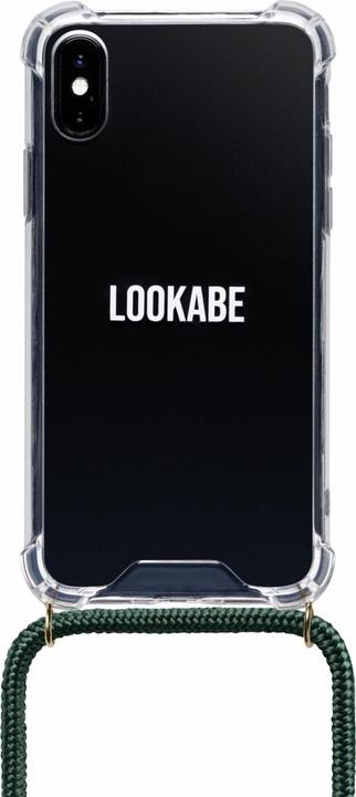 Lookabe Necklace iPhone X/Xs gold green loo013