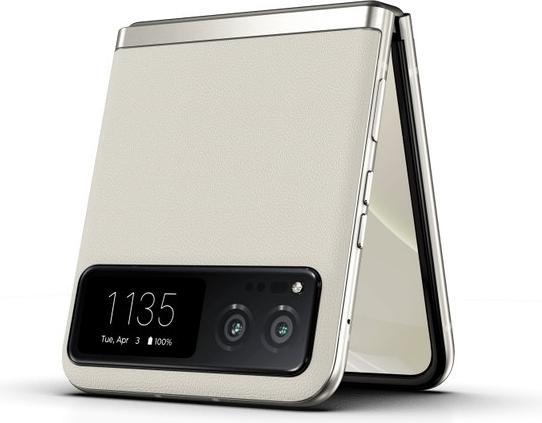 Actual product image Motorola Razr 40 (256 GB, Vanilla cream, 6.90", Hybrid Dual SIM + eSIM, 5G)