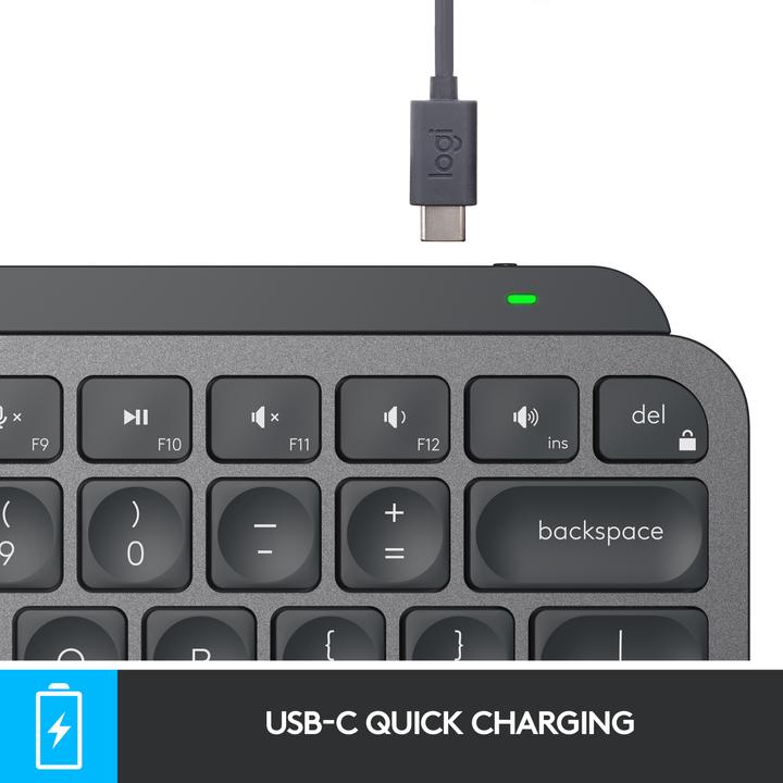 Produktbild Logitech MX Keys Mini (CH, Kabellos)