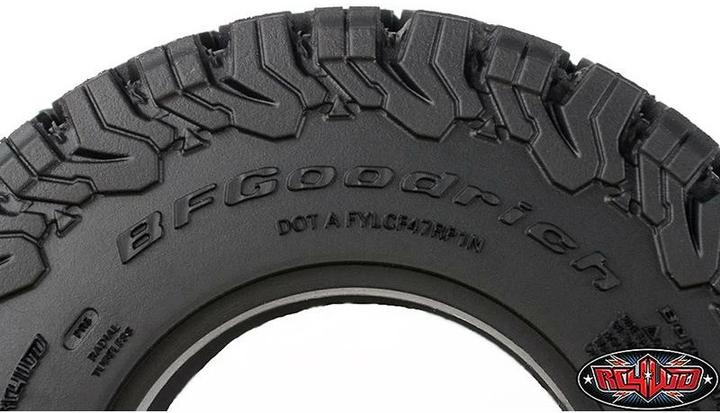 Actual product image Rc4Wd Tyres BFGoodrich All Terrain K02 1.7 2 pieces