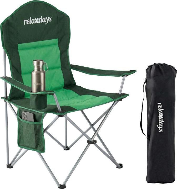 Actual product image Relaxdays camp chair