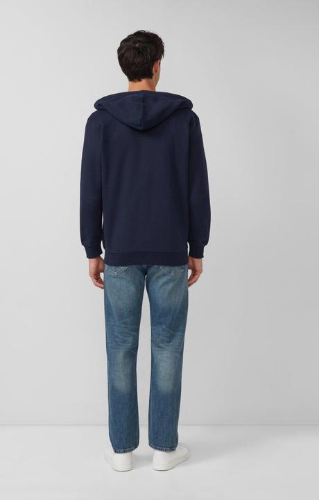 Produktbild s.Oliver Sweatshirt Jacke Sweatshirt-Jacke mit Kapuze und Logo (M)