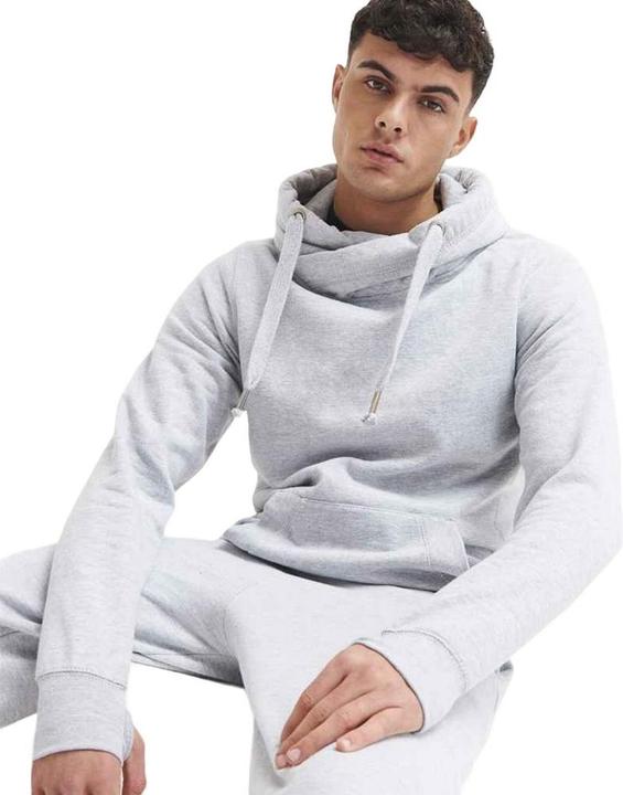 Produktbild Awdis Erwachsene Cross Hals Kapuzenpullover (M)