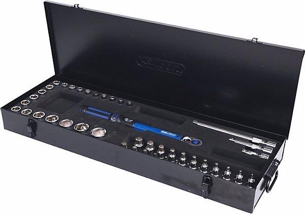 Produktbild KS Tools ERGOTORQUE®precision Ratschen-Drehmomentschlüssel-Satz, 1/2", 48 T., 20-100 Nm (1/2", 20 - 100 Nm)