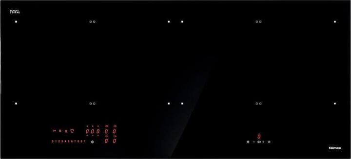 Image du produit Falmec Induktions-Kochfeld Induction 88 Schwarz (88 cm, Table de cuisson à induction)